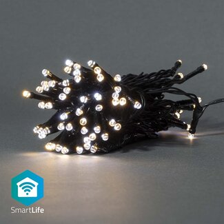 Nedis Nedis SmartLife Wi-Fi decoratief LED-lichtsnoer - 5m - 50 LED's / warm-wit tot koud-wit