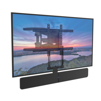 Cavus Cavus Draaibare muurbeugel met Bluesound Pulse 2i frame