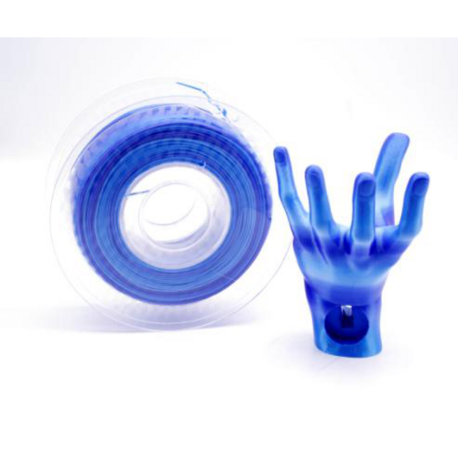 PLA Silk IJs Blauw/Donker Blauw 1.75 mm, 1 kg