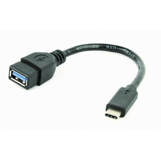 Cablexpert USB 3.0 naar USB-C adapter kabel (CM/AF) 0.20 meter