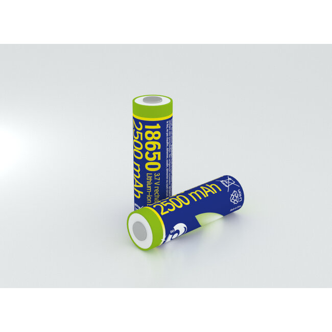 Lithium-ion 18650 batterij (10C), 2500mAh
