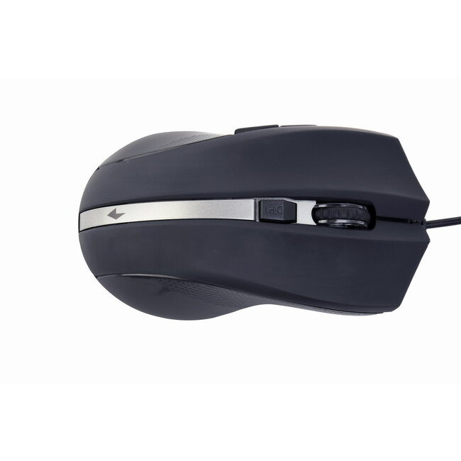 6-knops G-Laser muis, USB, zwart