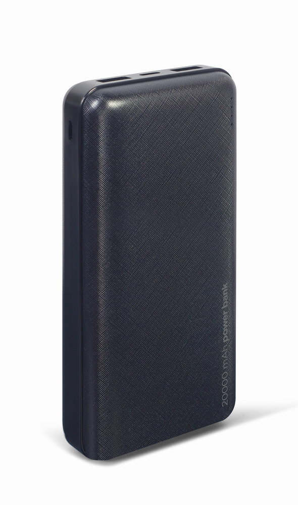 Gembird PB20-02 powerbank Lithium-Polymeer (LiPo) 20000 mAh Zwart