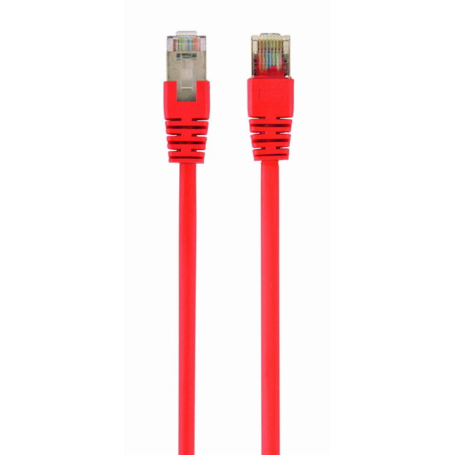 FTP Cat5E patchkabel, 2 m, rood