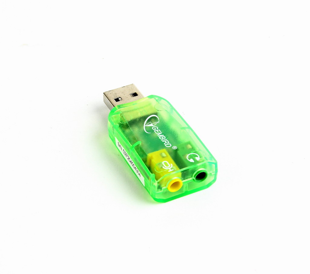 Externe USB geluidskaart 'Virtus'