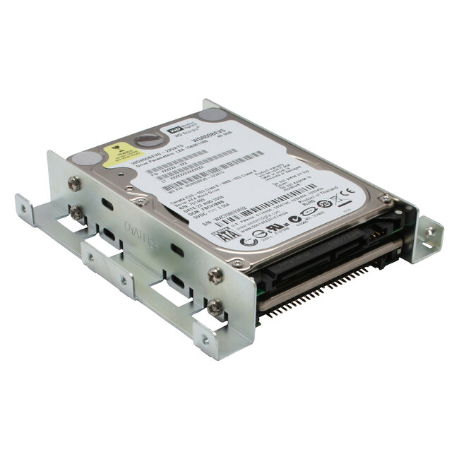 InLine® Twee 2.5" (6.35cm) HDD/SSD naar 3.5"(8.89cm) HDD slotplaatje kit, uitsluitend slotpaatje en schroeven