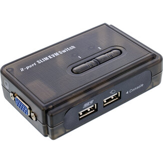 InLine® InLine® KVM Switch, 2-fach, USB