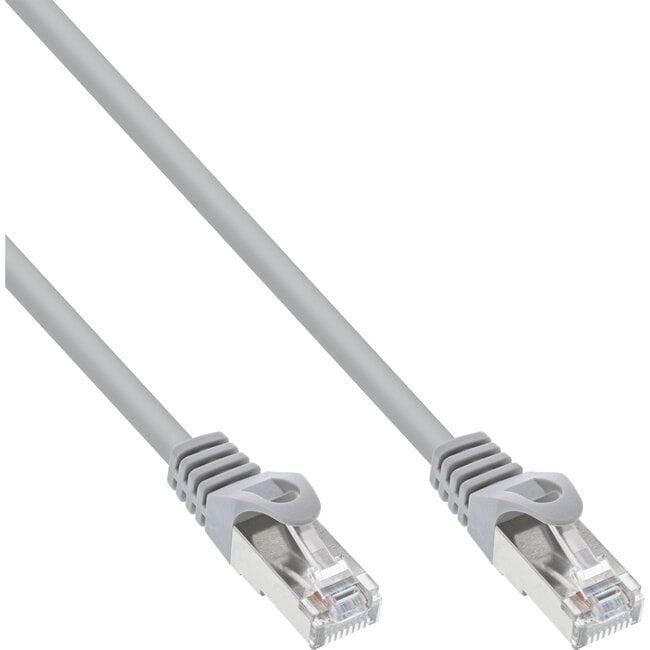 InLine® Patchkabel, S-FTP, Cat. 5e, grijs, 40m