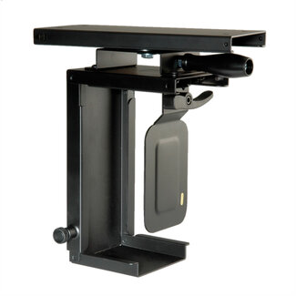 Roline ROLINE mini PC houder uitschuifbaar, draaibaar, zwart