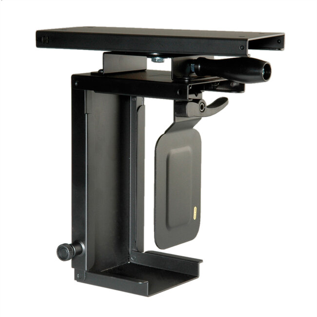ROLINE mini PC houder uitschuifbaar, draaibaar, zwart