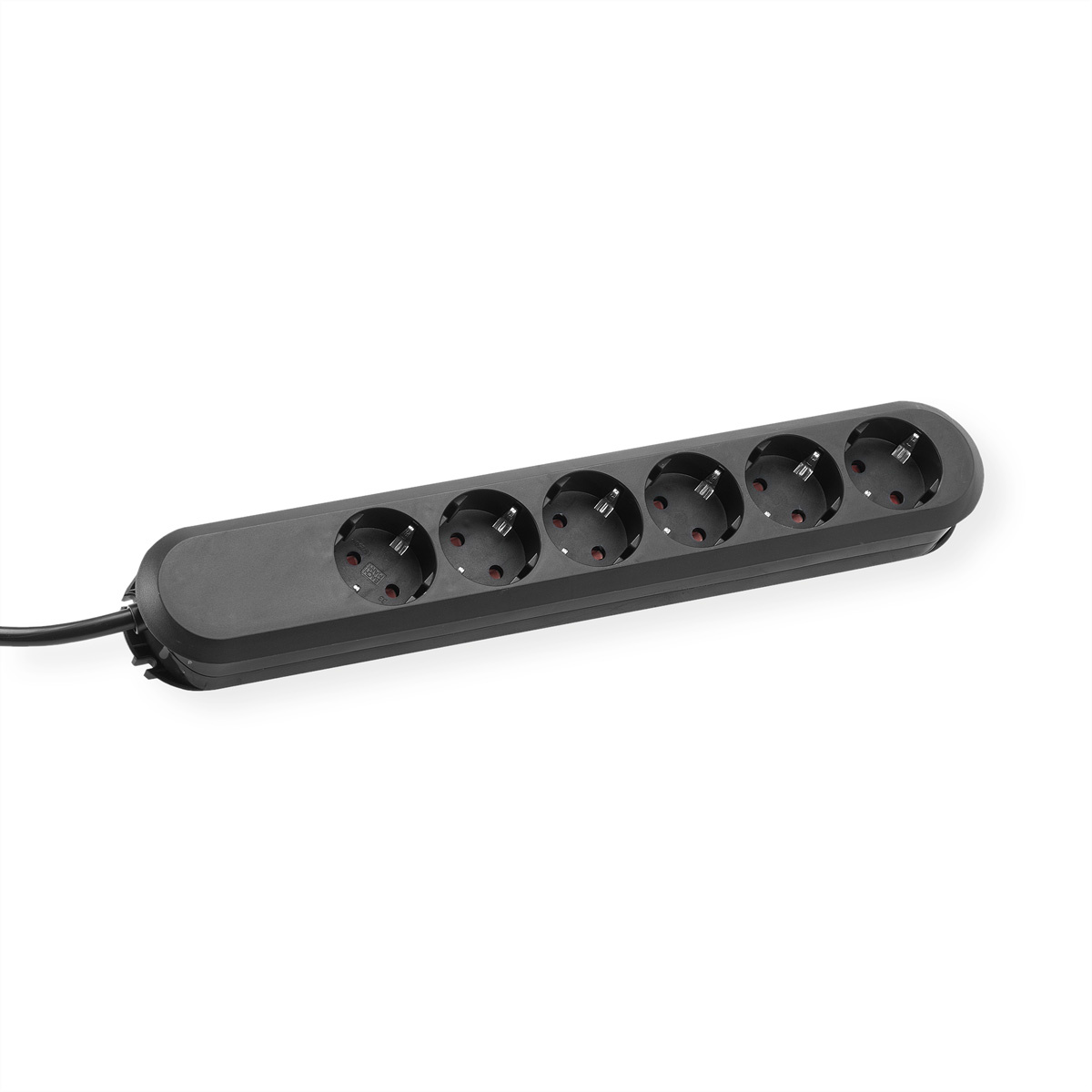 381.148K - Socket outlet strip black 381.148K