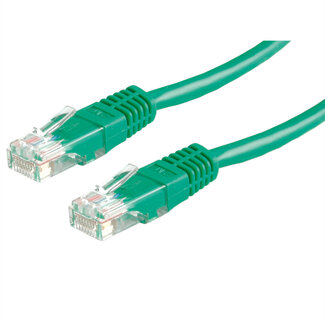 Roline ROLINE patchkabel Cat.5e (Klasse D) UTP, groen, 1 m