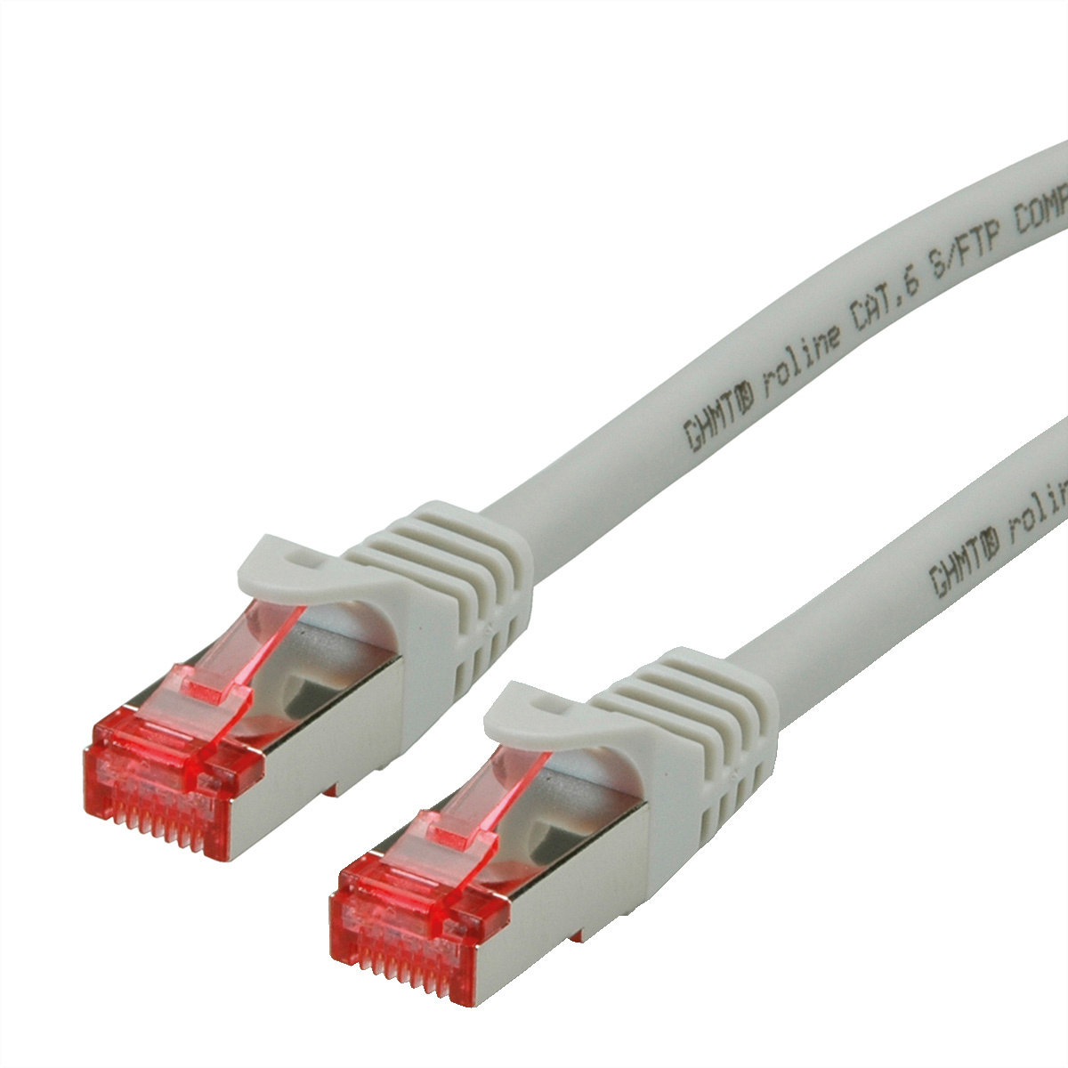 Roline ROLINE 21152607. Snoerlengte: 10 m, Kabel standaard: Cat6, Kabelafscherming: S/FTP (S-STP), Aansluiting 1: RJ-45, Aansluiting 2: RJ-45, Contact geleider materiaal: Goud