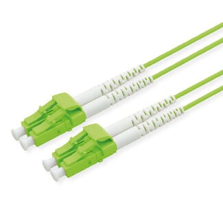 Roline ROLINE glasvezelkabel 50/125µm OM5, LC/LC, LSOH, Verliesarme stekker, groen, 7 m
