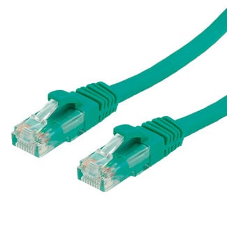 Value VALUE UTP Cat.6 (Class E) patchkabel, LS0H, groen, 0,5 m