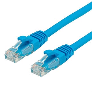 Value VALUE UTP Cat.6 (Class E) patchkabel, LS0H, blauw, 0,5 m