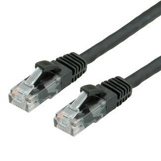 Value VALUE UTP Cat.6 (Class E) patchkabel, LS0H, zwart, 7 m