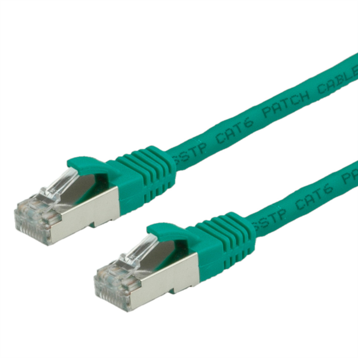 Roline Value S/FTP Patchkabel Cat.6, LS0H, groen, 7m. Kleur van het product: Groen. Impedantie: 100 Ohm, Lengte: 7 mm