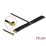 Delock LPWAN Antenna I-PEX Inc., MHF® I plug -0.38 dBi 1.13 15 cm FPC internal self-adhesive