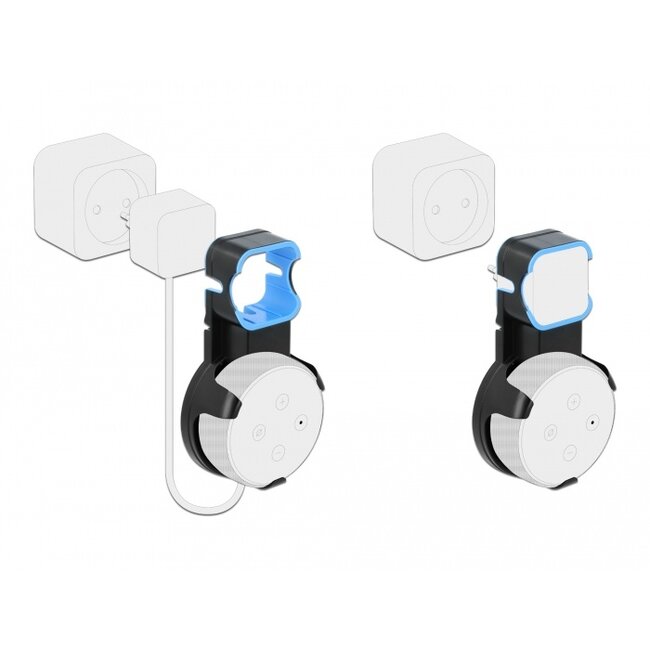 Delock Wall Mounting Bracket for Echo Dot 3rd Generation