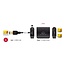 Delock HDMI Splitter 1 x HDMI in to 2 x HDMI out 4K 60 Hz with downscaler