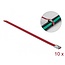 Delock Stainless Steel Cable Ties L 200 x W 7.9 mm red 10 pieces