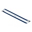 Delock Stainless Steel Cable Ties L 200 x W 7.9 mm blue 10 pieces