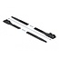 Delock Cable Tie with Double Locking L 250 x W 9 mm black 10 pieces