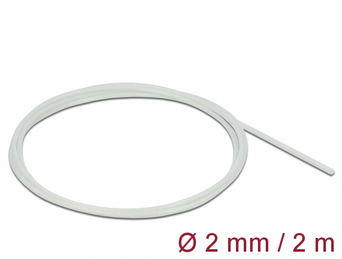 DeLOCK 18900. Lengte: 2 m, Maximale diameter: 2 mm. Aantal per verpakking: 1 stuk(s)