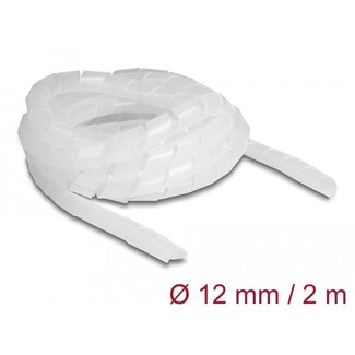 DeLOCK Delock Spiral Hose flexible 2 m x 12 mm transparent
