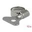 Delock Butterfly Hose Clamp 13 - 19 mm 10 pieces metal