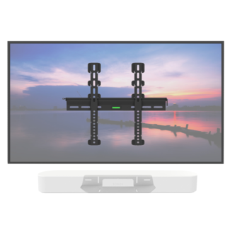 Cavus Cavus Muurbeugel set voor Sonos Beam wit & 37 - 70 Inch televisie