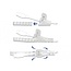 Delock Spiral Hose with Pull-in Tool 2.5 m x 25 mm white