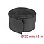 Delock Woven Sleeve with Hook-and-Loop Fastener heat-resistant 5 m x 30 mm black