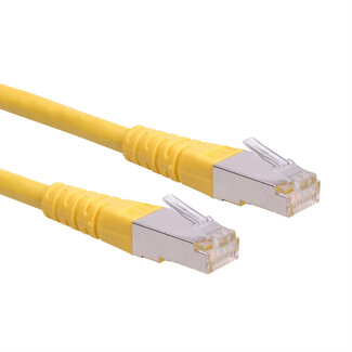 Roline ROLINE patchkabel Cat.6 (Klasse E) S/FTP (PiMF), geel, 5 m