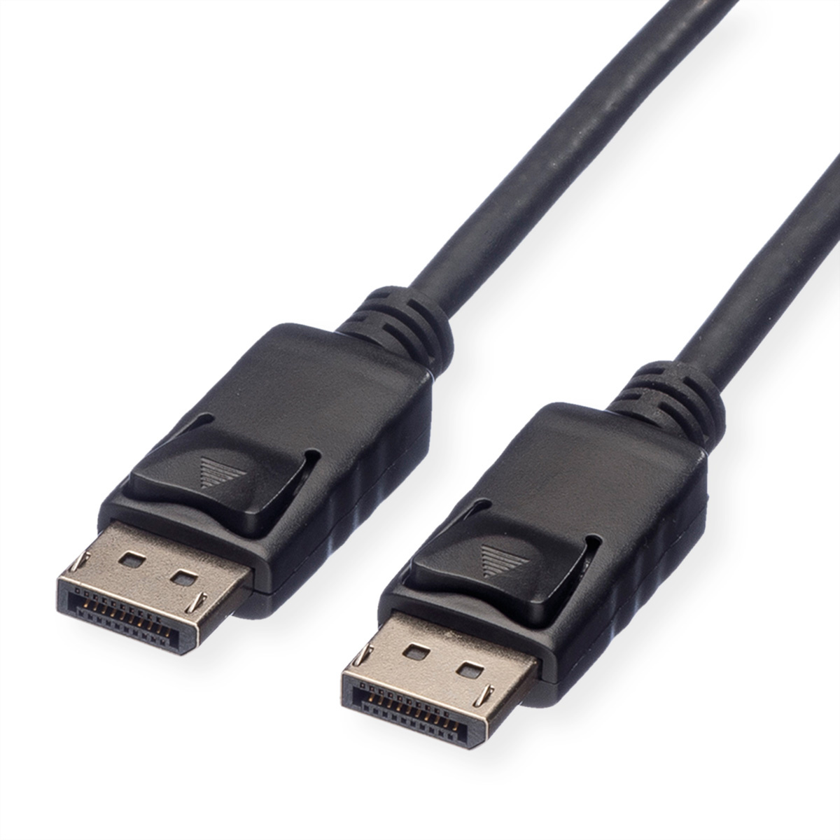 Roline green DisplayPort Aansluitkabel DisplayPort stekker 3.00 m Zwart 11.44.5763 Afgeschermd, TPE-mantel, Halogeenvrij DisplayPort-kabel