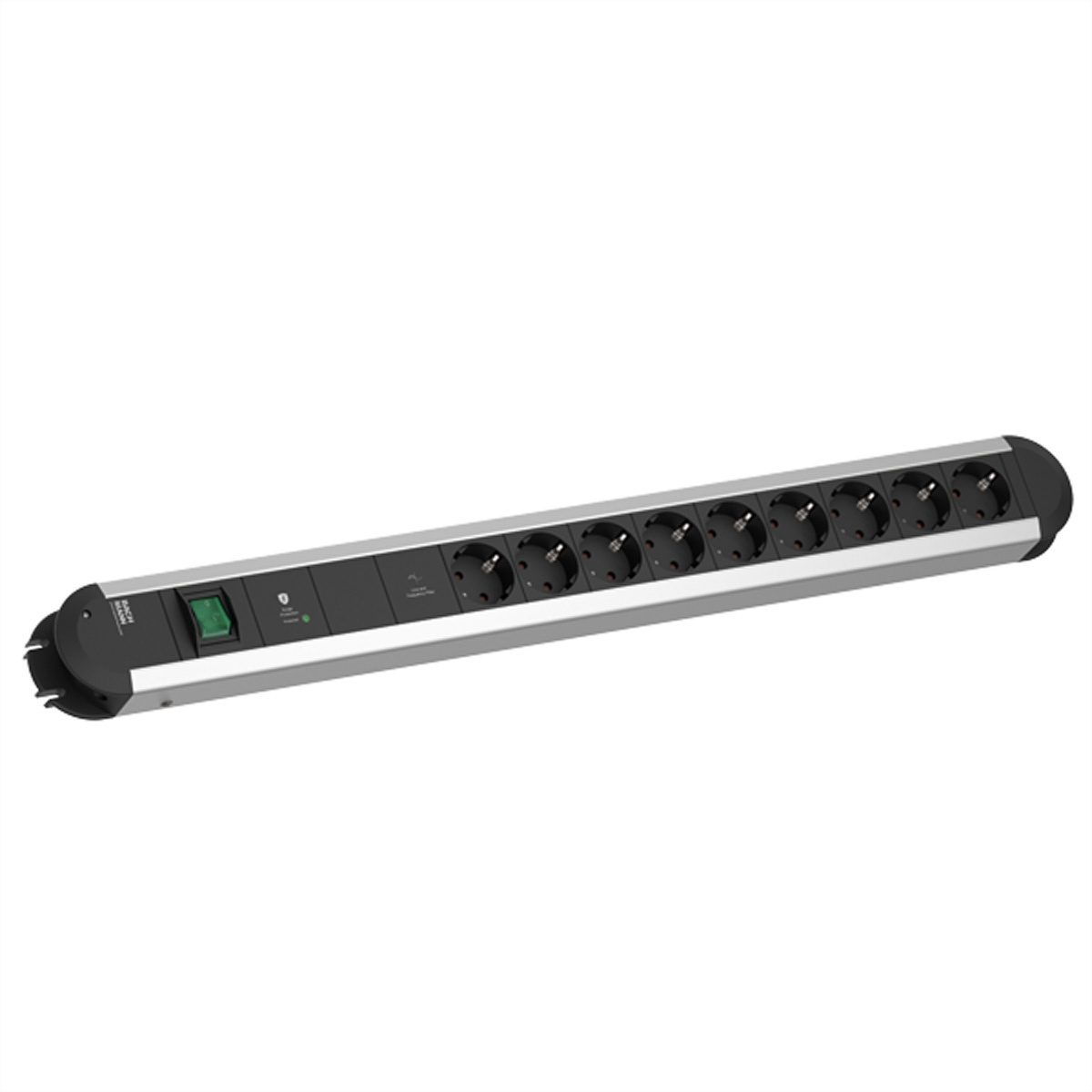 BACHMANN PRIMO 9xCEE7/3 1xGVS-Plus 1xSchalter 2m CEE7/7 |