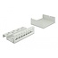 Delock Keystone Patch Panel 8 Port grey