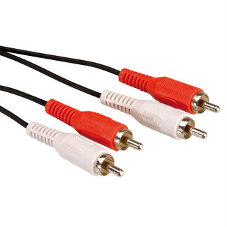 Roline ROLINE tulp kabel duplex M / M, 5 m