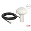 Navilock GNSS GALILEO GPS QZSS Marine Antenna 1575 MHz BNC male 28 dBi directional with connection cable RG-58 U 5 m outdoor white
