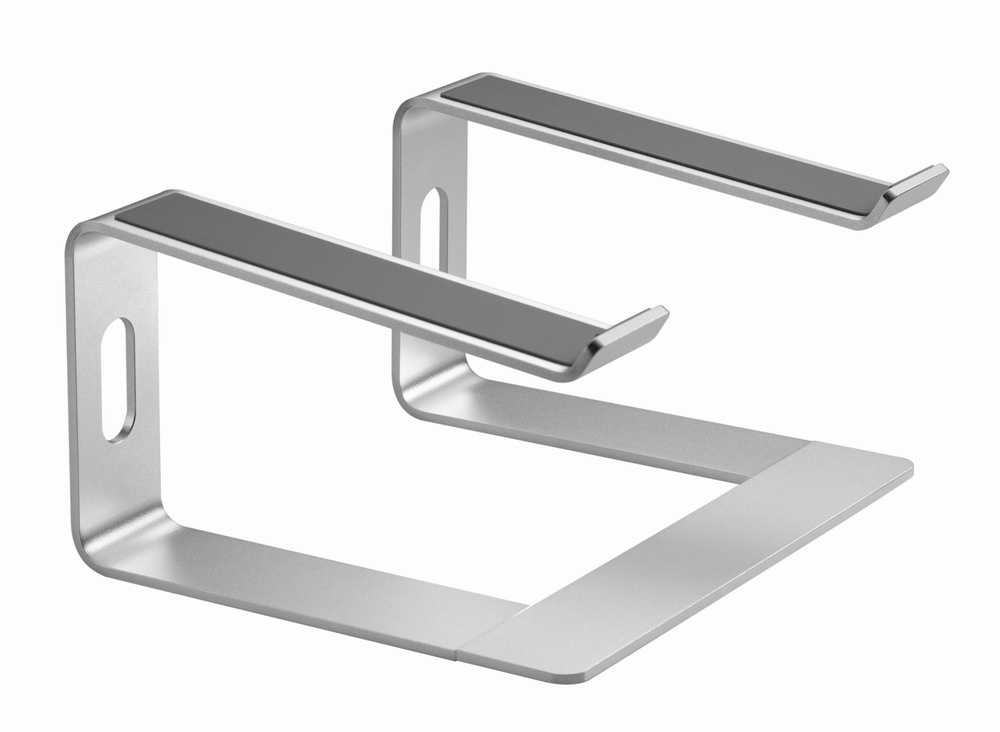 Laptopstandaard, zilver |