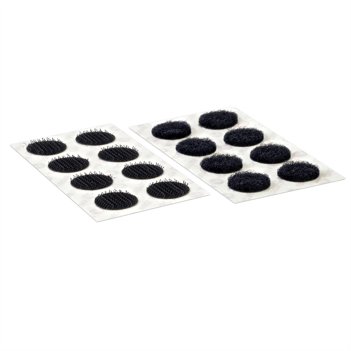 VELCRO® VEL-EC60228 Klittenband punten Om vast te plakken Haak- en lusdeel (Ø) 16 mm Zwart 16 paar