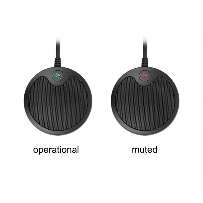 Delock USB Condenser Microphone Omnidirectional for Conferences