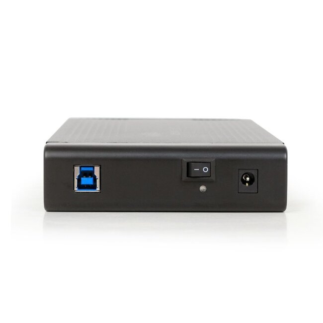 Externe HDD behuizing 3.5' SATA USB3.0 zwart