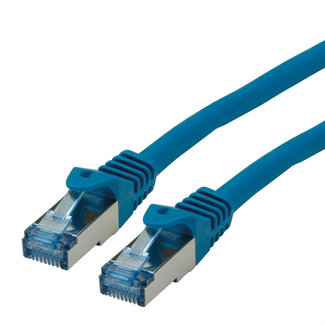 Roline ROLINE Patchkabel Cat.6A S/FTP (PiMF), Component Level, LSOH, blauw, 1,5 m