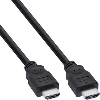 InLine® InLine® HDMI kabel, High Speed HDMI® kabel, M/M, zwart, 5m