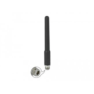 DeLOCK Delock GSM, UMTS Antenna N jack 2 dBi 17.8 cm omnidirectional fixed with flexible materials outdoor black