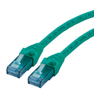 Roline ROLINE Patchkabel Cat.6A UTP, Component Level, LSOH, groen, 0,5 m