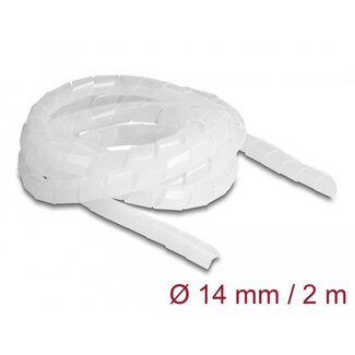 DeLOCK Delock Spiral Hose flexible 2 m x 14 mm transparent