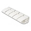 Delock Mounting element for cable duct 75 x 45 mm 5 pieces white